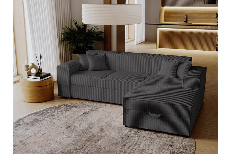 Knocklong 3-sits Hörnbäddsoffa - Möbler - Vardagsrum - Bäddsoffor - Hörnbäddsoffa