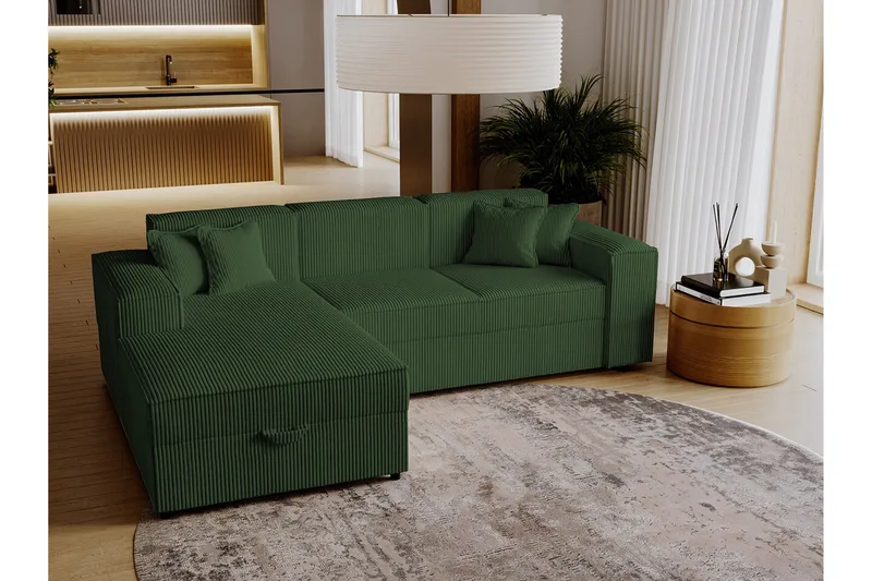 Knocklong 3-sits Hörnbäddsoffa - Möbler - Vardagsrum - Bäddsoffor - Hörnbäddsoffa