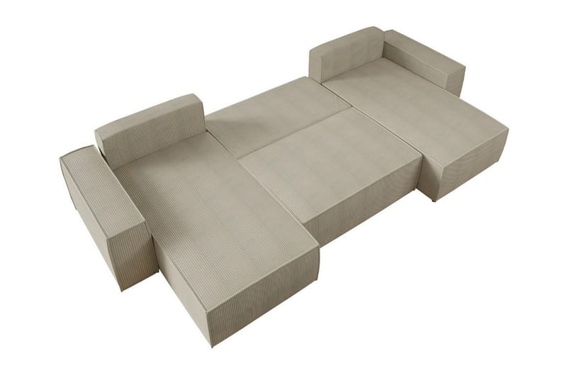 Knocklong 4-sits Hörnbäddsoffa Blå - Möbler - Vardagsrum - Bäddsoffor - Hörnbäddsoffa