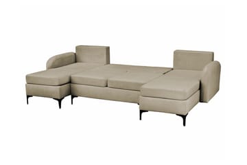 Knocklong 4-sits Hörnbäddsoffa Brown - Möbler - Vardagsrum - Bäddsoffor - U bäddsoffa