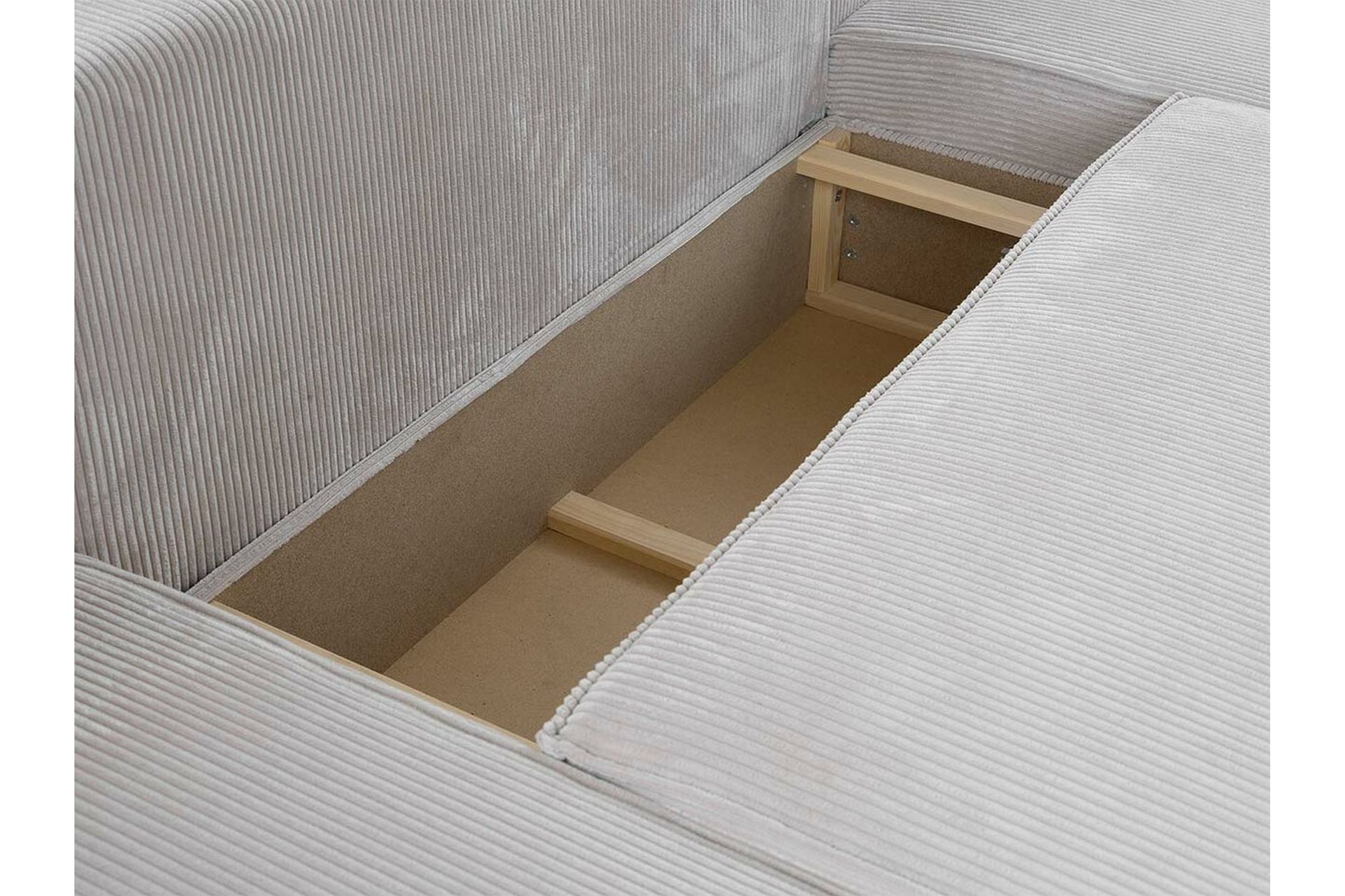Knocklong 4-sits Hörnbäddsoffa Cream - Möbler - Vardagsrum - Bäddsoffor - U bäddsoffa