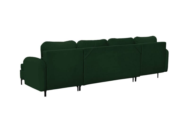 Knocklong 4-sits Hörnbäddsoffa Dark green - Möbler - Vardagsrum - Bäddsoffor - Hörnbäddsoffa