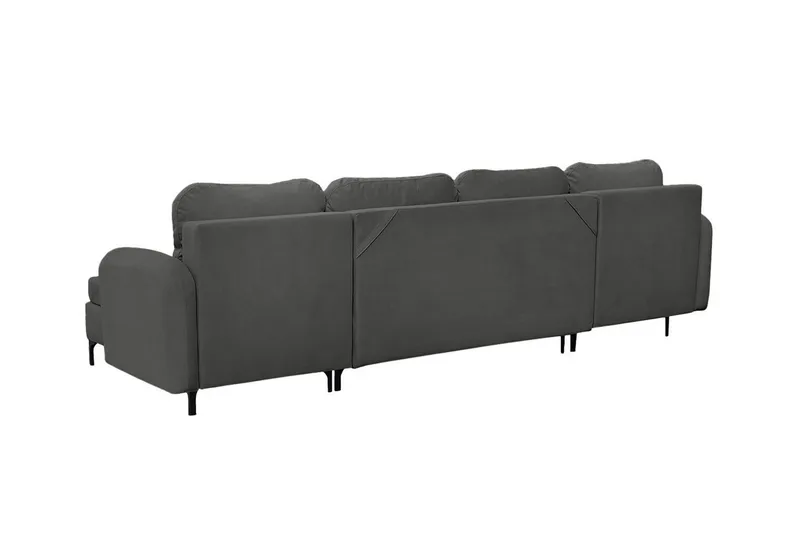 Knocklong 4-sits Hörnbäddsoffa Dark grey - Möbler - Vardagsrum - Bäddsoffor - Hörnbäddsoffa