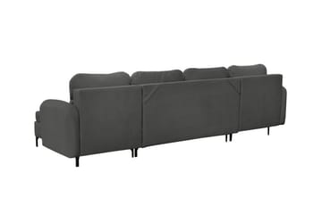Knocklong 4-sits Hörnbäddsoffa Dark grey - Möbler - Vardagsrum - Bäddsoffor - U bäddsoffa