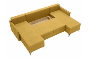 Knocklong 4-sits Hörnbäddsoffa - Grå - Möbler - Vardagsrum - Bäddsoffor - U bäddsoffa
