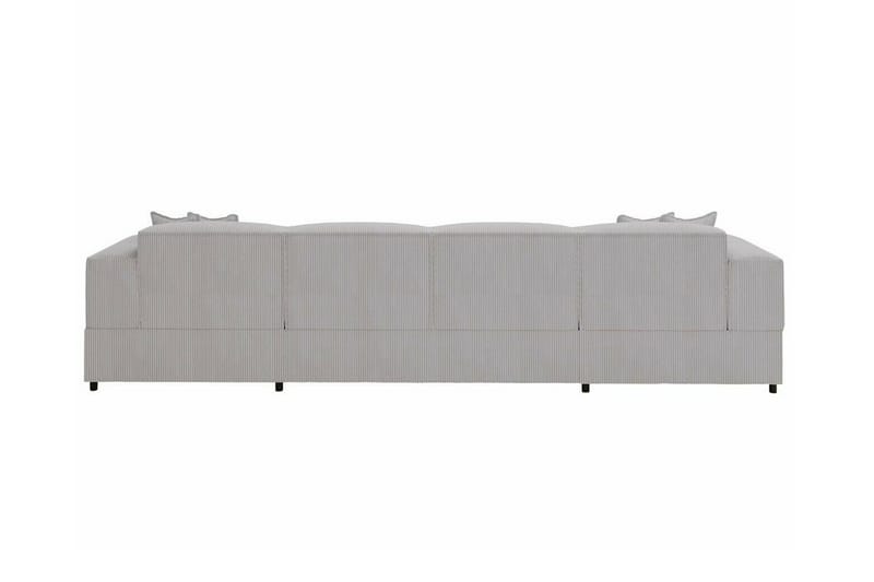 Knocklong 4-sits Hörnbäddsoffa Ljusgrå/Mörkgrå - Möbler - Vardagsrum - Bäddsoffor - Hörnbäddsoffa