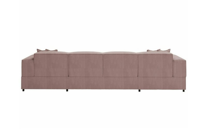 Knocklong 4-sits Hörnbäddsoffa Ljusrosa - Möbler - Vardagsrum - Bäddsoffor - Hörnbäddsoffa