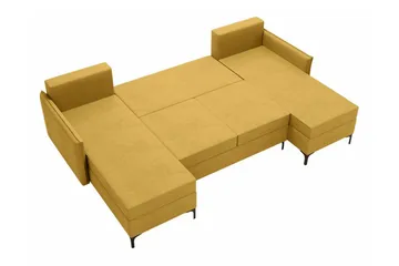 Knocklong 4-sits Hörnbäddsoffa - Mörkgrå - Möbler - Vardagsrum - Bäddsoffor - U bäddsoffa