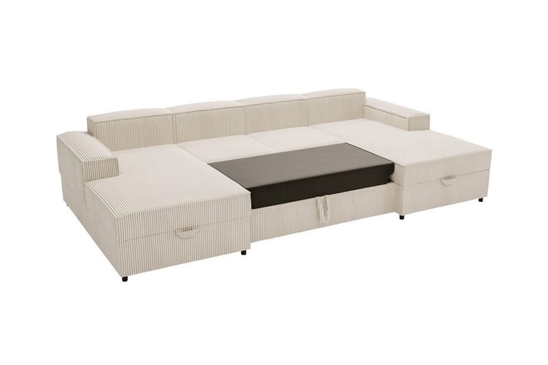 Knocklong 4-sits Hörnbäddsoffa Mörkgrå - Möbler - Vardagsrum - Bäddsoffor - Hörnbäddsoffa