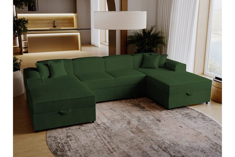 Knocklong 4-sits Hörnbäddsoffa - Möbler - Vardagsrum - Bäddsoffor - Hörnbäddsoffa