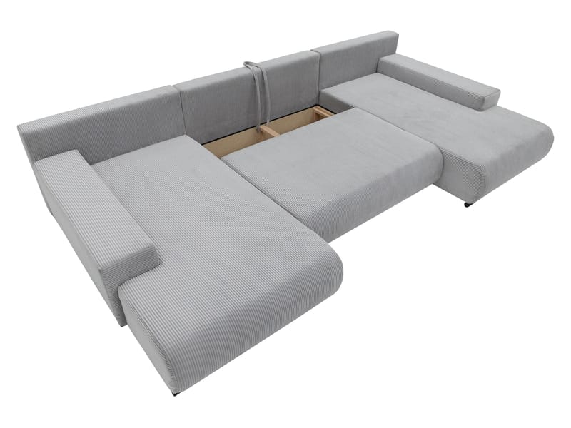 Krysen 4-sits Bäddsoffa med dubbeldivan - beige - Möbler - Vardagsrum - Bäddsoffor - Hörnbäddsoffa