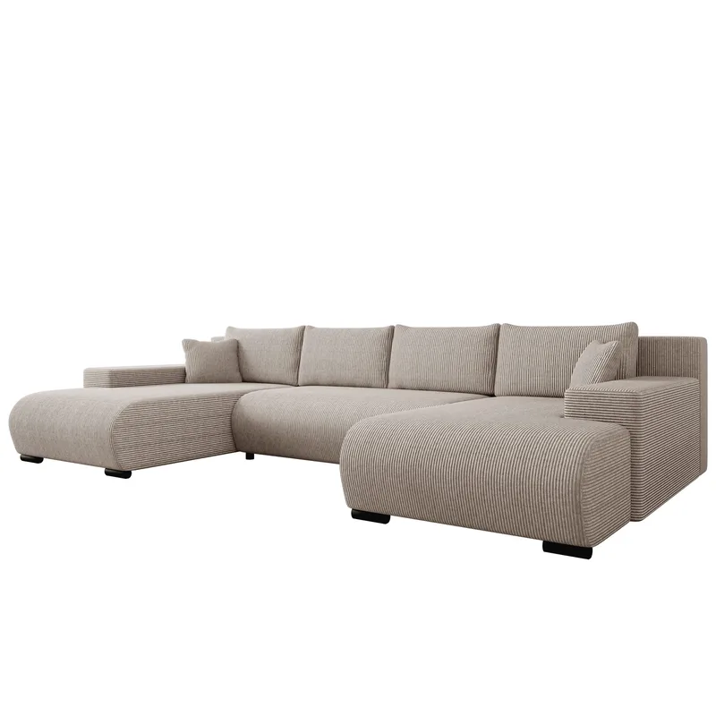 Krysen 5-sits U-Bäddsoffa med förvaring