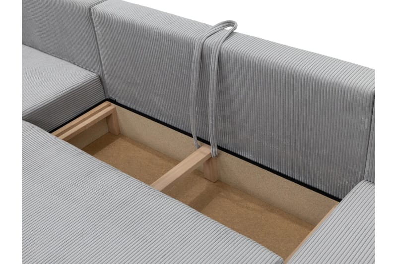Krysen Bäddsoffa Dubbeldivan 4-sits - Gul - Möbler - Vardagsrum - Bäddsoffor - U bäddsoffa
