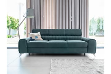 Laurece Bäddsoffa 3-sits - Blå - Möbler - Vardagsrum - Bäddsoffor