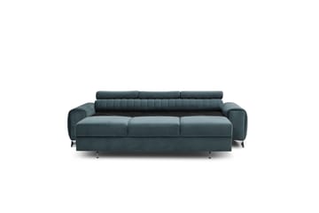Laurece Bäddsoffa 3-sits - Blå - Möbler - Vardagsrum - Bäddsoffor