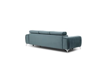 Laurece Bäddsoffa 3-sits - Blå - Möbler - Vardagsrum - Bäddsoffor