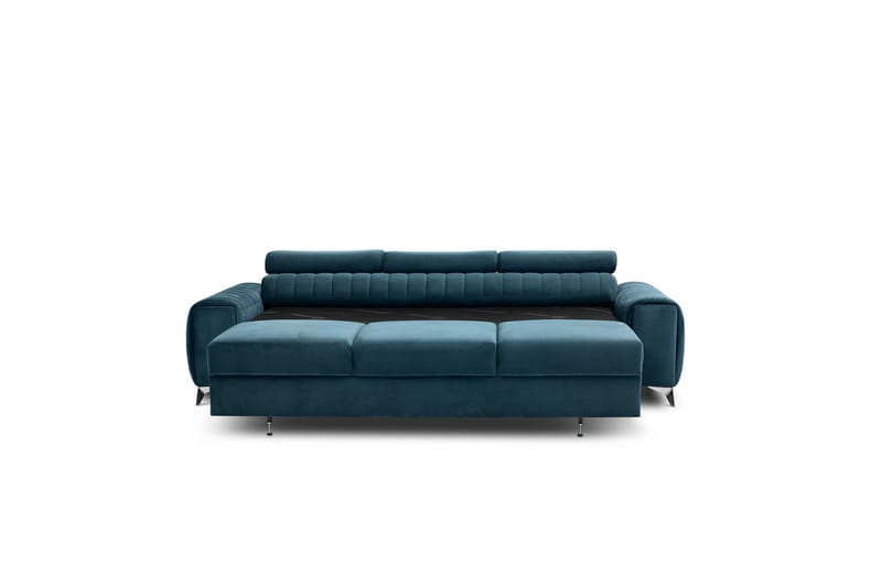 Laurece Bäddsoffa 3-sits - Blå - Möbler - Vardagsrum - Bäddsoffor