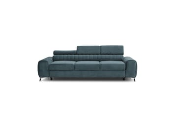 Laurece Bäddsoffa 3-sits - Blå - Möbler - Vardagsrum - Bäddsoffor