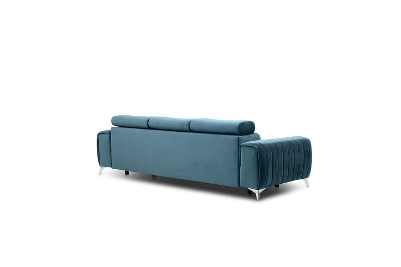 Laurece Bäddsoffa 3-sits - Blå - Möbler - Vardagsrum - Bäddsoffor