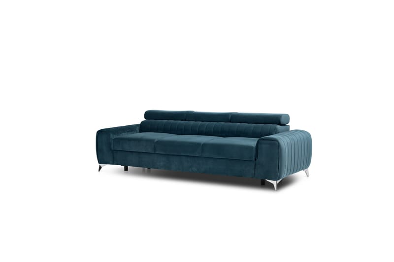 Laurece Bäddsoffa 3-sits - Blå - Möbler - Vardagsrum - Bäddsoffor