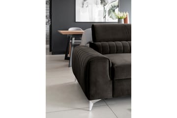 Laurece Bäddsoffa 3-sits - Brun - Möbler - Vardagsrum - Bäddsoffor