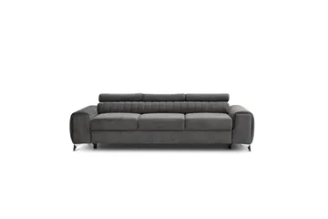 Laurece Bäddsoffa 3-sits - Grå - Möbler - Vardagsrum - Bäddsoffor