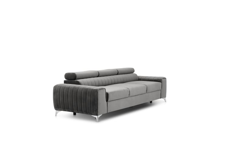 Laurece Bäddsoffa 3-sits - Grå - Möbler - Vardagsrum - Bäddsoffor