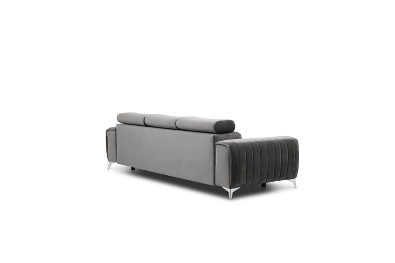 Laurece Bäddsoffa 3-sits - Grå - Möbler - Vardagsrum - Bäddsoffor