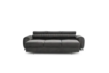 Laurece Bäddsoffa 3-sits - Grå - Möbler - Vardagsrum - Bäddsoffor