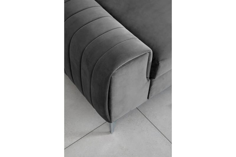 Laurece Bäddsoffa 3-sits - Grå - Möbler - Vardagsrum - Bäddsoffor