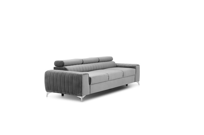 Laurece Bäddsoffa 3-sits - Grå - Möbler - Vardagsrum - Bäddsoffor