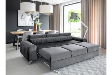 Laurece Bäddsoffa 3-sits - Grå - Möbler - Vardagsrum - Bäddsoffor