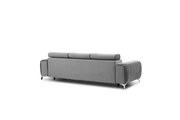 Laurece Bäddsoffa 3-sits - Grå - Möbler - Vardagsrum - Bäddsoffor
