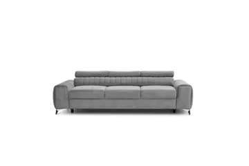 Laurece Bäddsoffa 3-sits - Grå - Möbler - Vardagsrum - Bäddsoffor