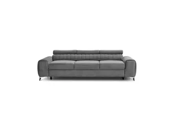 Laurece Bäddsoffa 3-sits - Grå - Möbler - Vardagsrum - Bäddsoffor