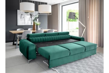 Laurece Bäddsoffa 3-sits - Grön - Möbler - Vardagsrum - Bäddsoffor