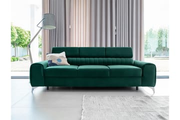 Laurece Bäddsoffa 3-sits - Grön - Möbler - Vardagsrum - Bäddsoffor