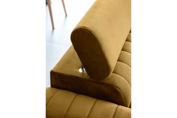 Laurece Bäddsoffa 3-sits - Gul - Möbler - Vardagsrum - Bäddsoffor