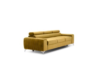 Laurece Bäddsoffa 3-sits - Gul - Möbler - Vardagsrum - Bäddsoffor
