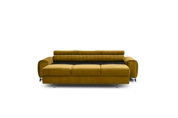 Laurece Bäddsoffa 3-sits - Gul - Möbler - Vardagsrum - Bäddsoffor