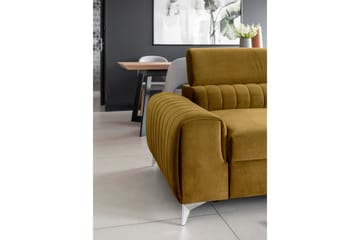 Laurece Bäddsoffa 3-sits - Gul - Möbler - Vardagsrum - Bäddsoffor