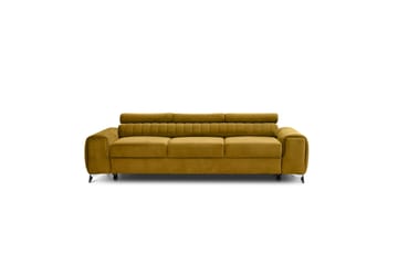 Laurece Bäddsoffa 3-sits - Gul - Möbler - Vardagsrum - Bäddsoffor