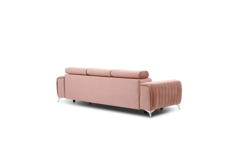 Laurece Bäddsoffa 3-sits - Rosa - Möbler - Vardagsrum - Bäddsoffor
