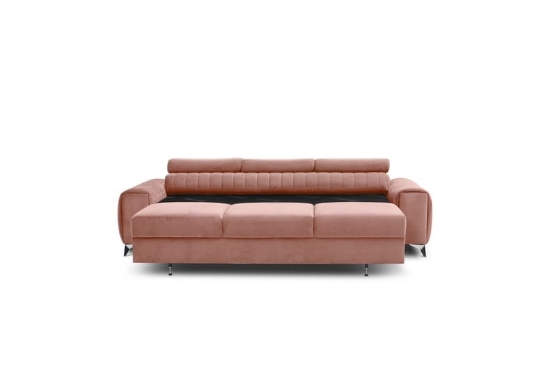 Laurece Bäddsoffa 3-sits - Rosa - Möbler - Vardagsrum - Bäddsoffor