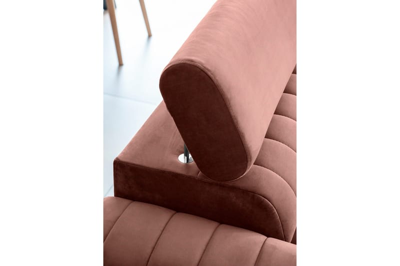 Laurece Bäddsoffa 3-sits - Rosa - Möbler - Vardagsrum - Bäddsoffor