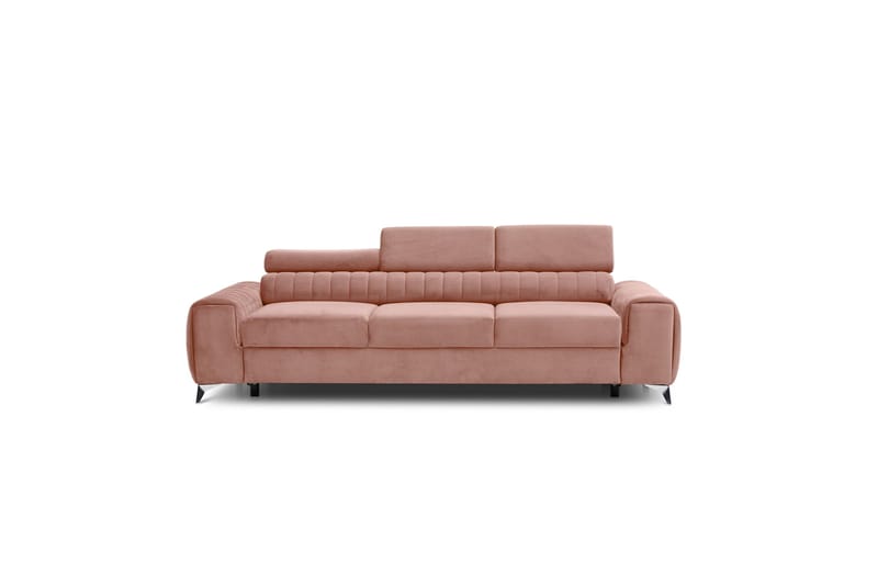 Laurece Bäddsoffa 3-sits - Rosa - Möbler - Vardagsrum - Bäddsoffor