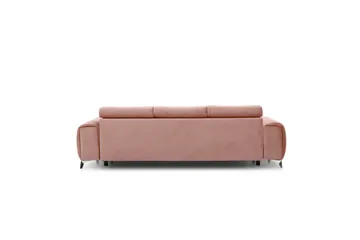 Laurece Bäddsoffa 3-sits - Rosa - Möbler - Vardagsrum - Bäddsoffor