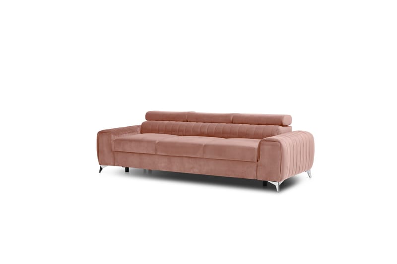 Laurece Bäddsoffa 3-sits - Rosa - Möbler - Vardagsrum - Bäddsoffor