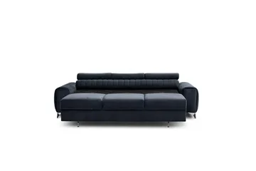 Laurece Bäddsoffa 3-sits - Svart - Möbler - Vardagsrum - Bäddsoffor
