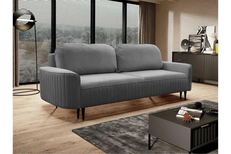 Laytown 2-sits Bäddsoffa Dark grey - Möbler - Vardagsrum - Bäddsoffor